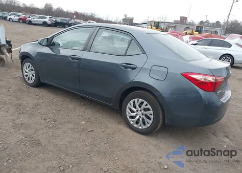 2018 Toyota Corolla Le из США, поврежденный, VIN 2T1BURHE3JC039206